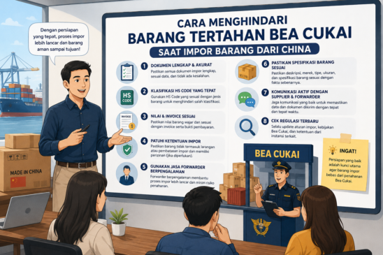 Cara Menghindari Barang Tertahan Bea Cukai Saat Impor Barang dari China